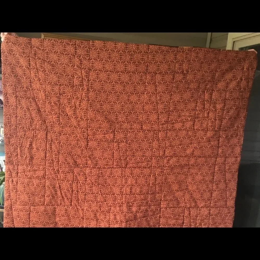 Handmade Lap Quilt. 52” X 52”